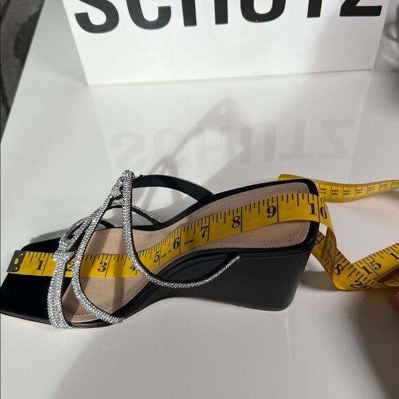 Schutz Lauryn Schutz Lauryn Crystal
Strappy Wedge Sandal - Picture 13 of 14